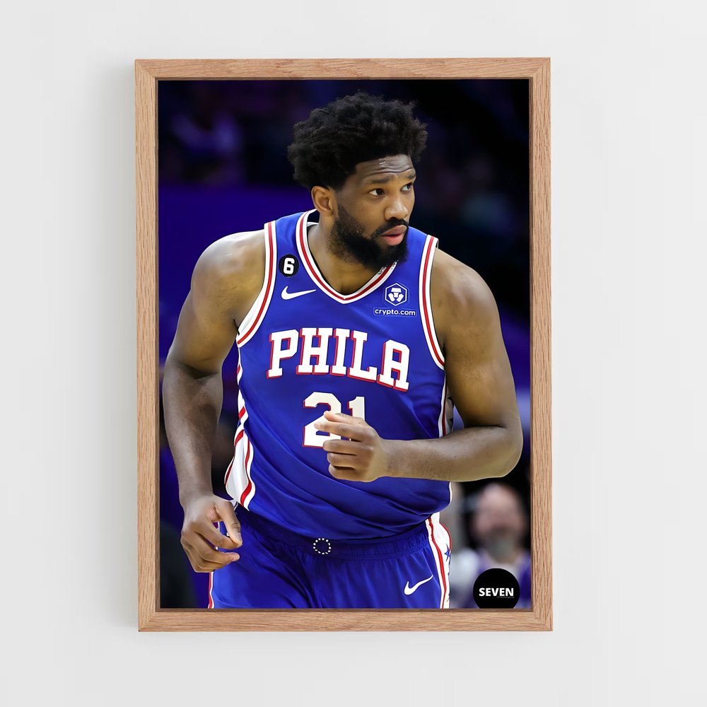 Poster Le Phénomène Embiid – affiche Basketball (vue 4)